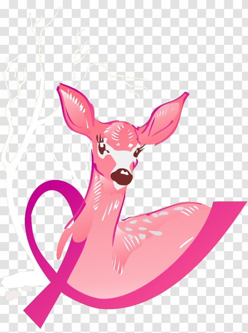 Canidae Dog Pink M Clip Art - Carnivoran Transparent PNG