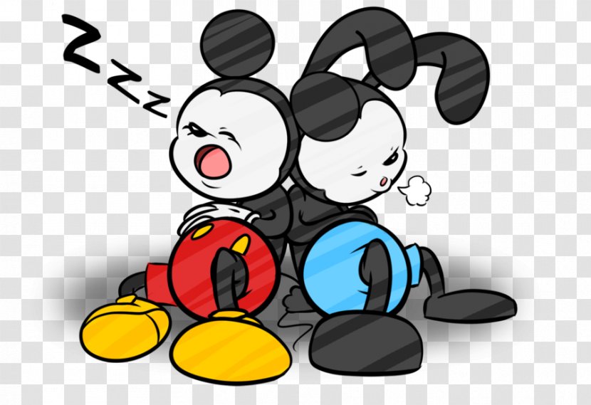 Oswald The Lucky Rabbit Mickey Mouse Epic Drawing Animated Cartoon - Material Transparent PNG
