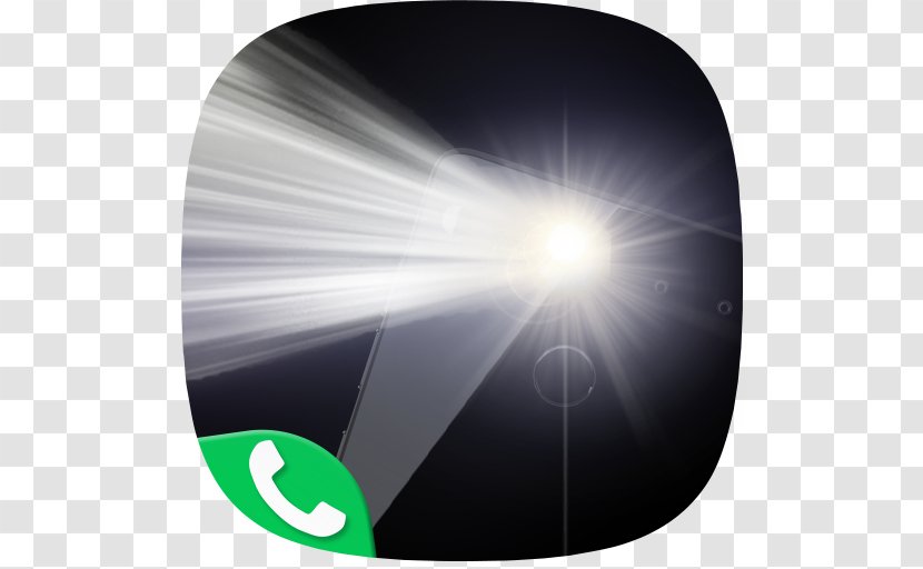 Android Mobile Phones Telephone Call - Flashlight Transparent PNG