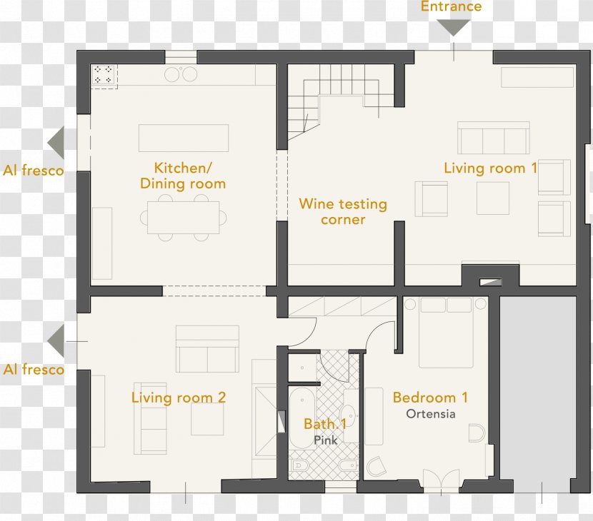 Brand Floor Plan - Diagram - Design Transparent PNG