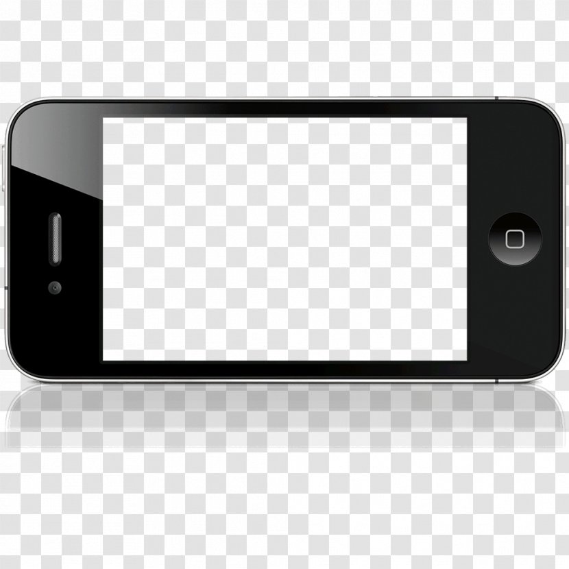 Smartphone IPhone - Rectangle - IPhone, Transparent PNG