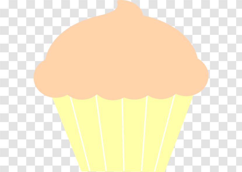 Cupcake Muffin Ice Cream Cones Clip Art - Yellow - Topping Transparent PNG