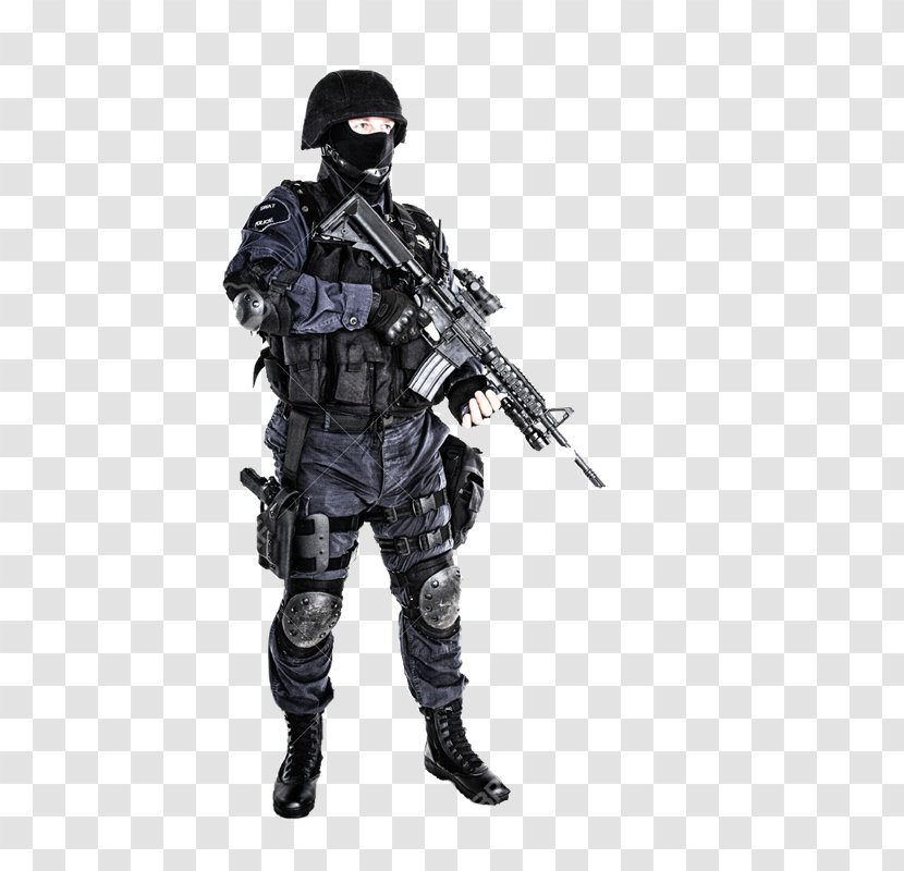 SWAT Police Officer Stock Photography Federal Bureau Of Investigation - Firearm - Nevada Transparent PNG