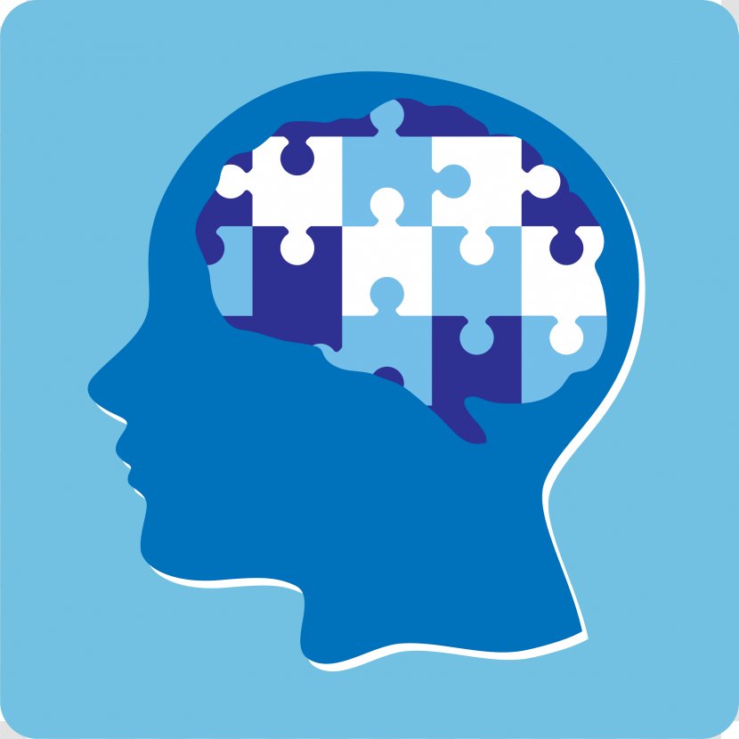 Jigsaw Puzzles Brain Mind Clip Art - Watercolor Transparent PNG