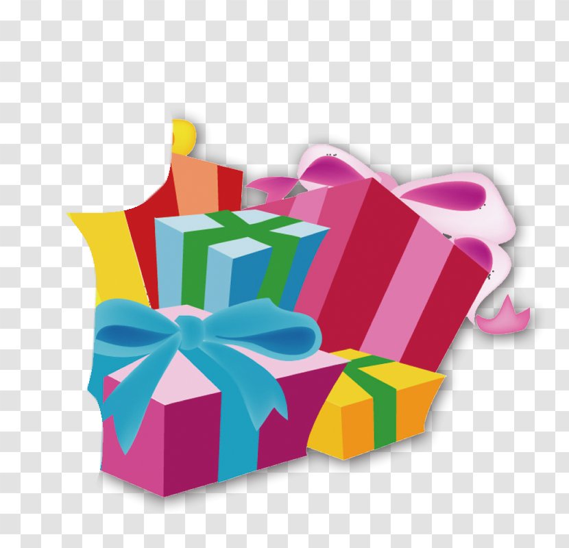 Gift Box Cartoon - Creativity - Boxes Transparent PNG