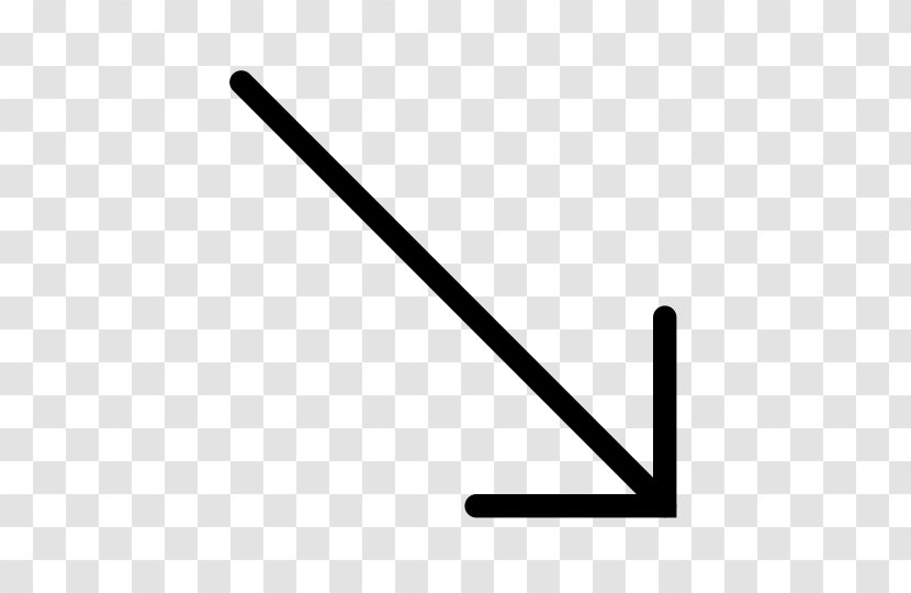 Checkbox Arrow - Black And White Transparent PNG