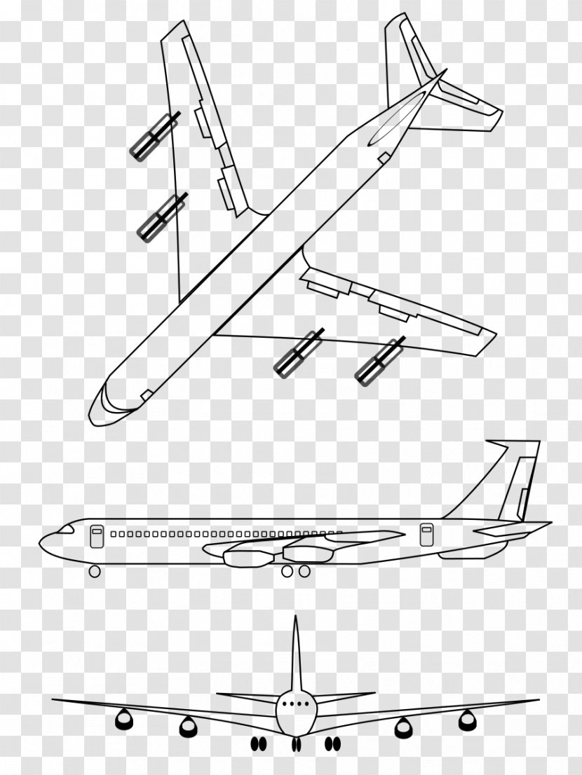 Airplane Drawing Aircraft Clip Art - Shoe - Plane Transparent PNG