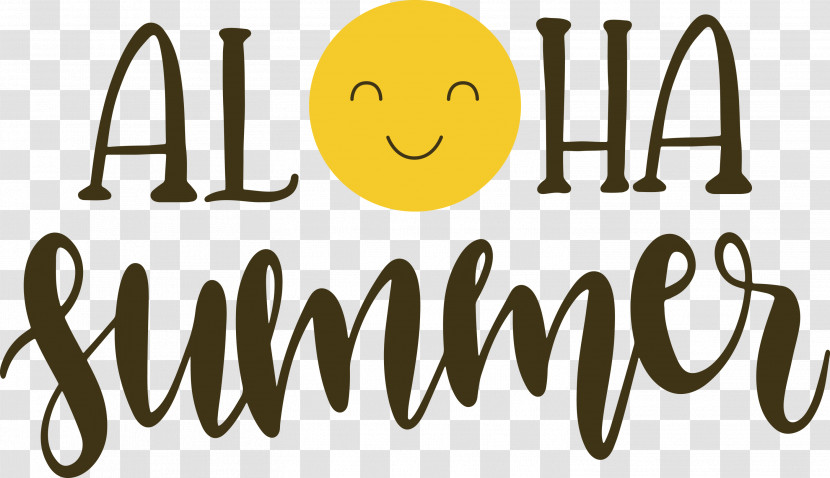 Aloha Summer Emoji Summer Transparent PNG