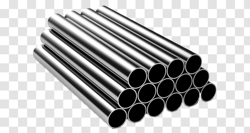 Steel Pipe Metal Electrogalvanization Tube - Manufacturing Transparent PNG