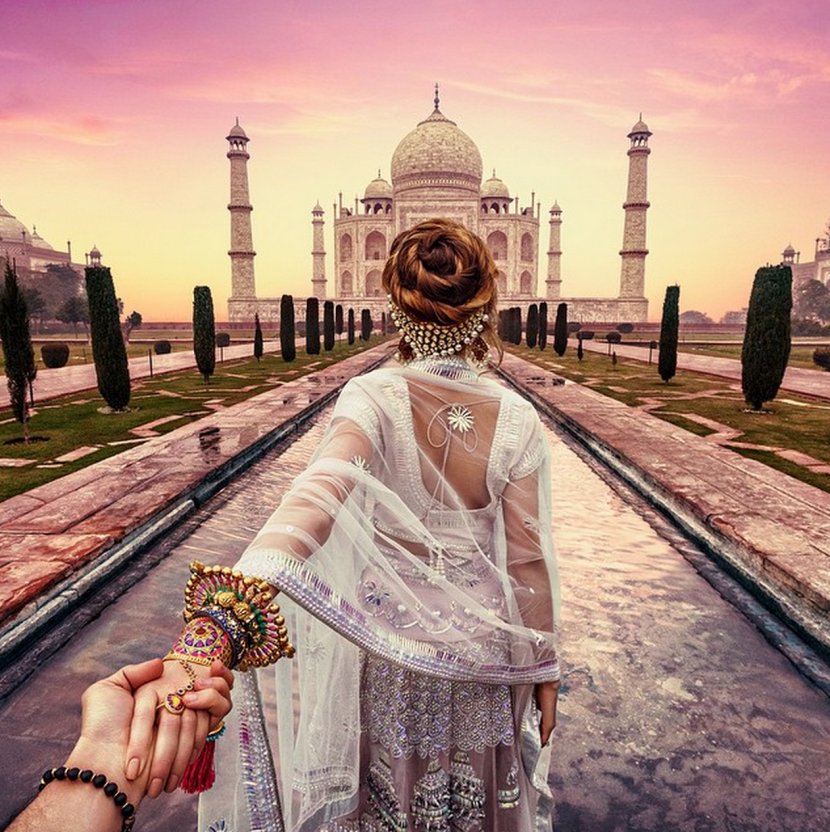 Follow Me To: A Journey Around The World Through Eyes Of Two Ordinary Travelers Photographer Wedding Photography Girlfriend - India Transparent PNG