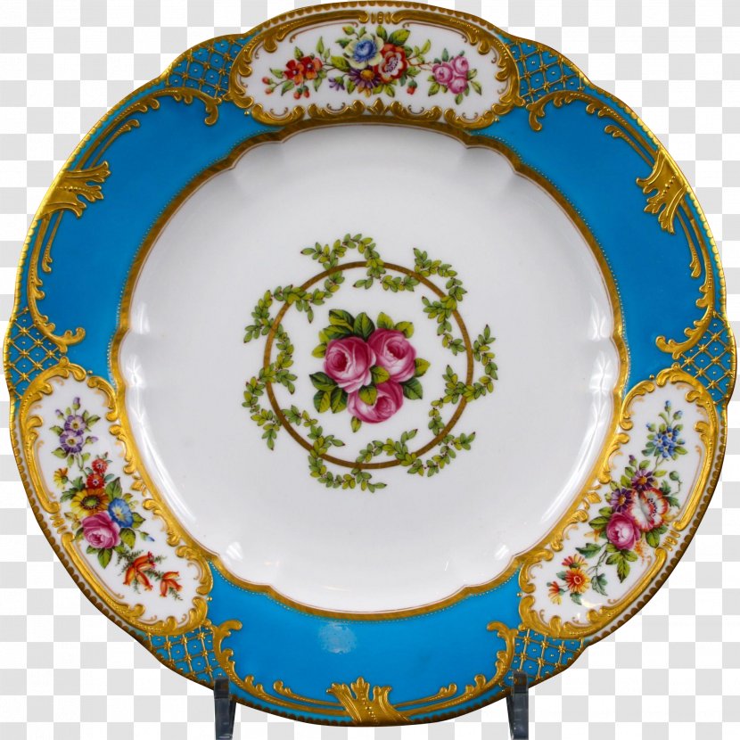 Plate Porcelain Saucer Tableware Set Transparent PNG