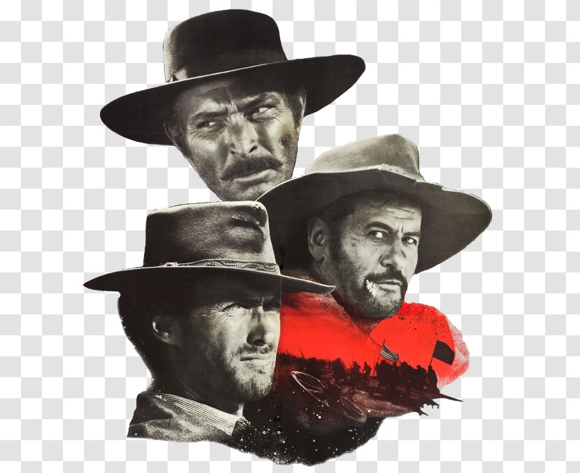 The Good, Bad And Ugly Tuco Sergio Leone Film Poster - Spaghetti Western Transparent PNG