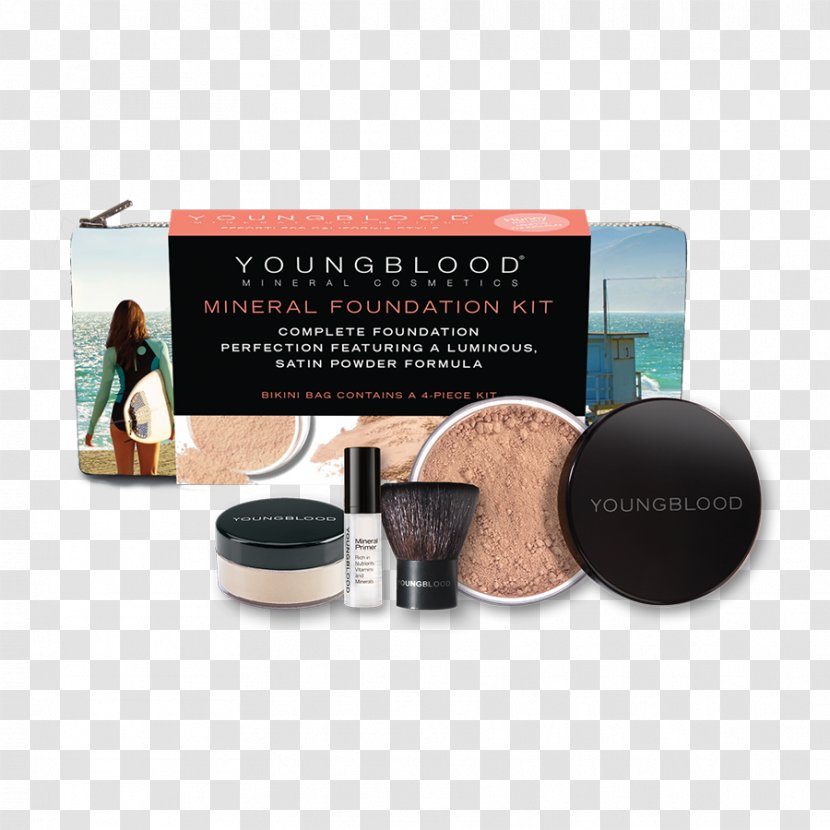 Face Powder Foundation Mineral Cosmetics Complexion - Makeup Kit Transparent PNG