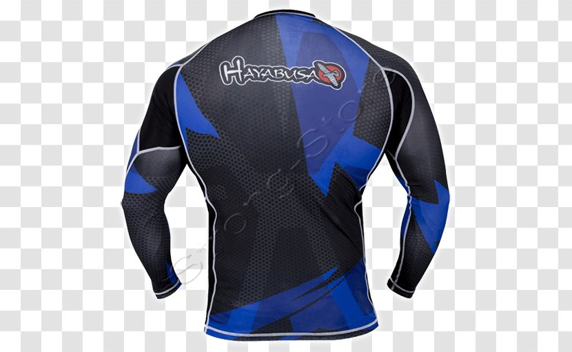 Long-sleeved T-shirt Rash Guard Jersey - Mixed Martial Arts Transparent PNG