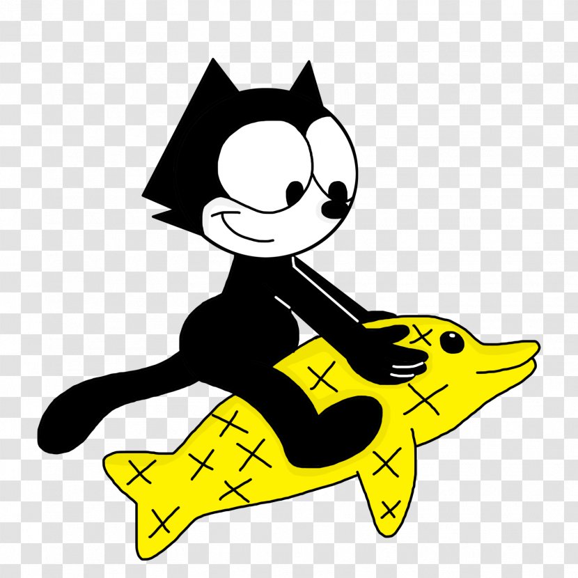 Felix The Cat Tail Cartoon Character - Artwork Transparent PNG