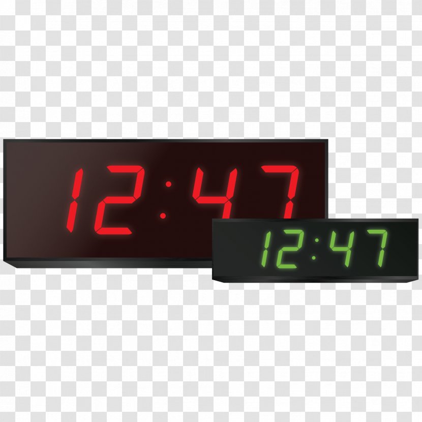 Radio Clock Display Device Digital Product Design - Test - Education Office Supplies Transparent PNG