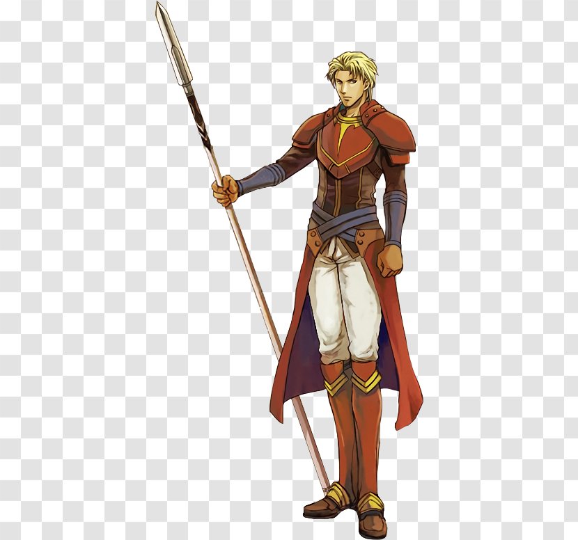 Fire Emblem: The Sacred Stones Wiki Video Game Durendal Player Character - Lance - Costume Transparent PNG