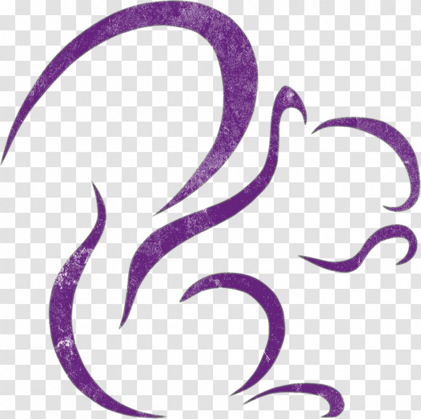 Black Squirrel Purple Television Twitch Blue - Symbol - Footprint Transparent PNG