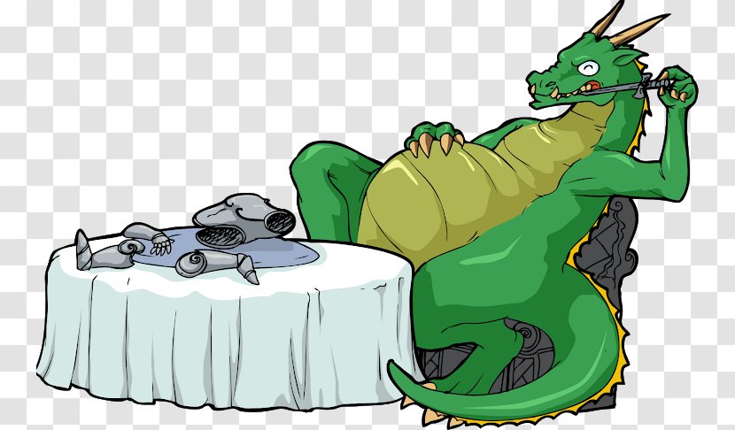 Reptile Cartoon Animal Clip Art - Dinner Table Transparent PNG