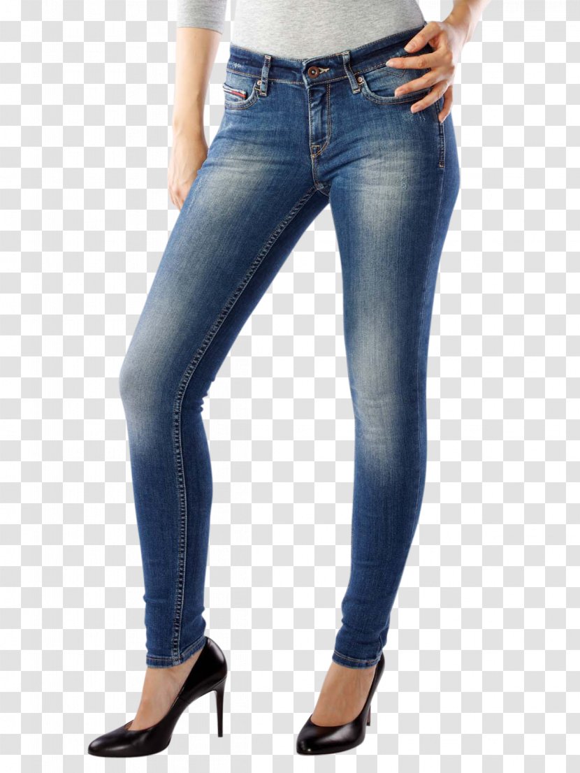 Pepe Jeans Denim Slim-fit Pants Leggings - Frame Transparent PNG