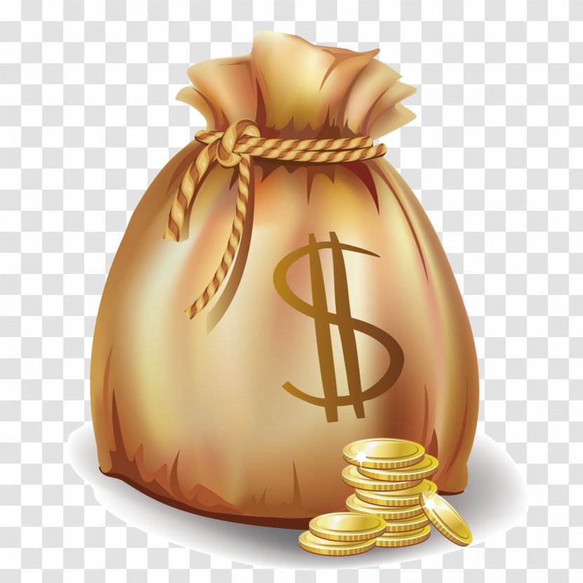 Bag Stock Illustration - Commodity - Vector Money Transparent PNG