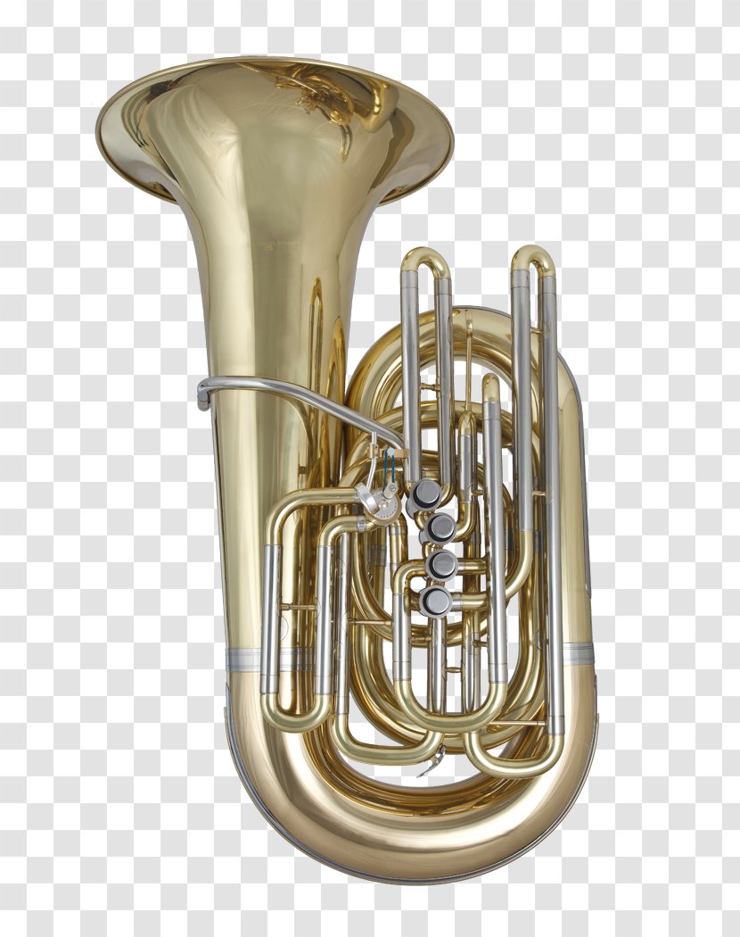 Tuba Saxhorn Tenor Horn Cornet Brass Instruments - Tree - Musical Transparent PNG