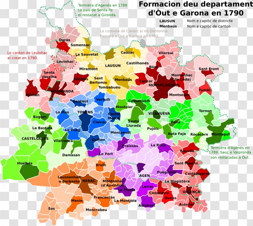 Lot-et-Garonne Departments Of France - Lotetgaronne - Map Transparent PNG