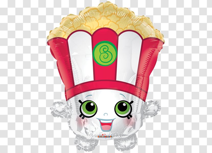 Toy Balloon Popcorn Party Shopkins Market - Garland Transparent PNG