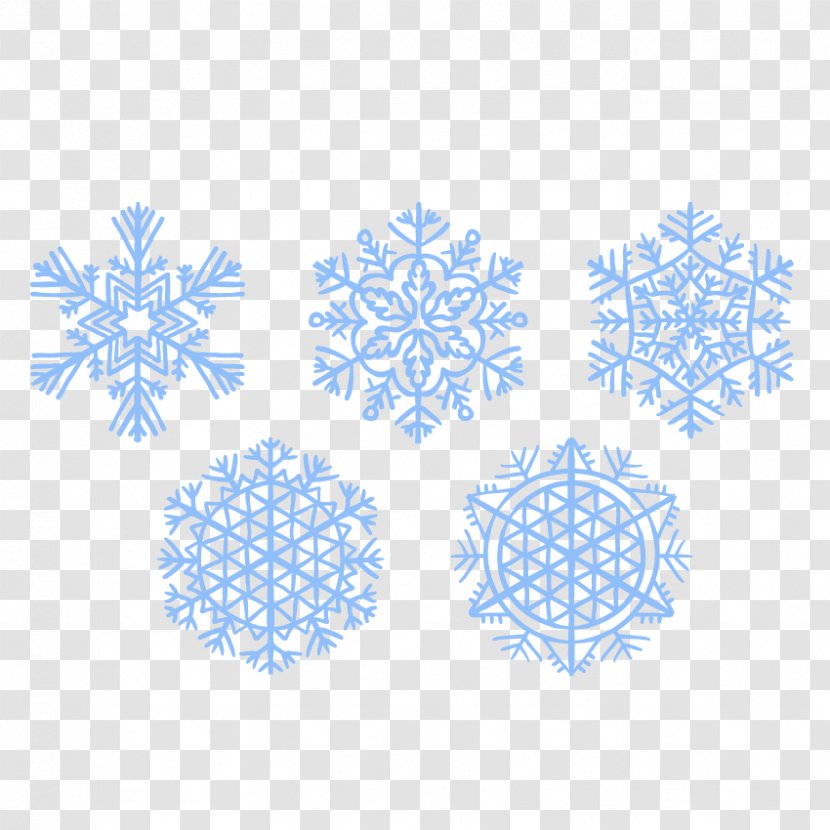 Snowflake Clip Art - Digital Image - Blue Transparent PNG
