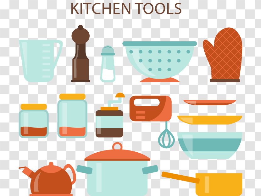 Kitchen Utensil Tool Icon - Text - Color Transparent PNG