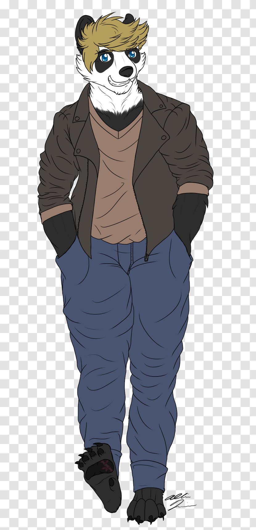 Drawing Character Line Art - Male Transparent PNG