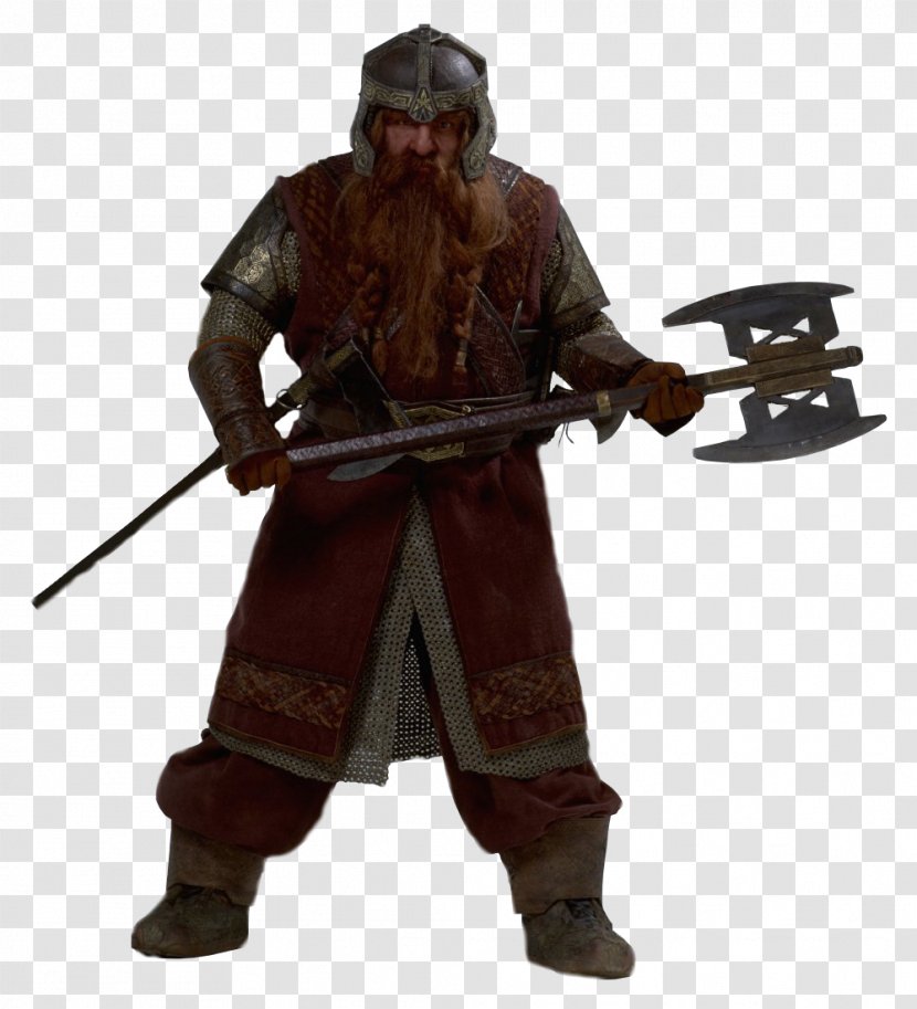 Gimli The Lord Of Rings Legolas Hobbit Bilbo Baggins - Figurine Transparent PNG