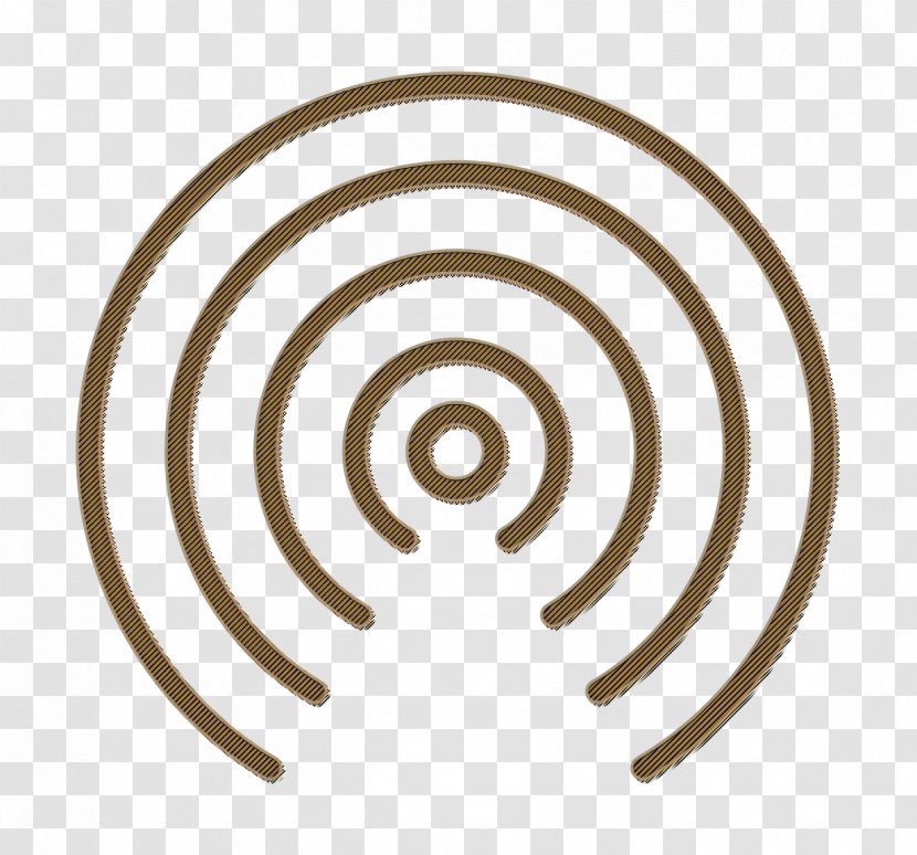 Essential Set Icon Signal Wireless Internet - Spiral - Labyrinth Transparent PNG