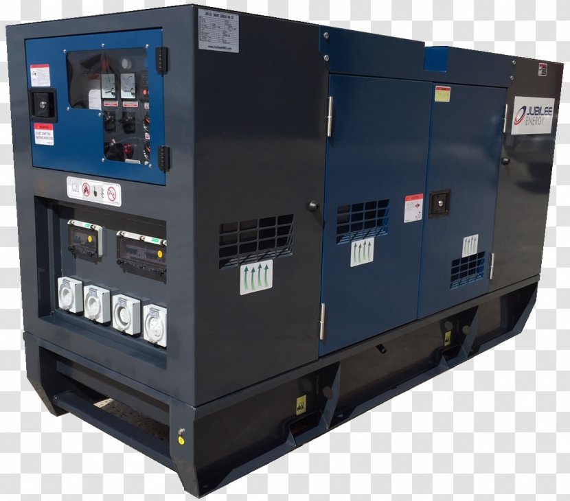 Electric Generator Diesel Emergency Power System Engine-generator Electricity - Electrical Network - Engine Transparent PNG