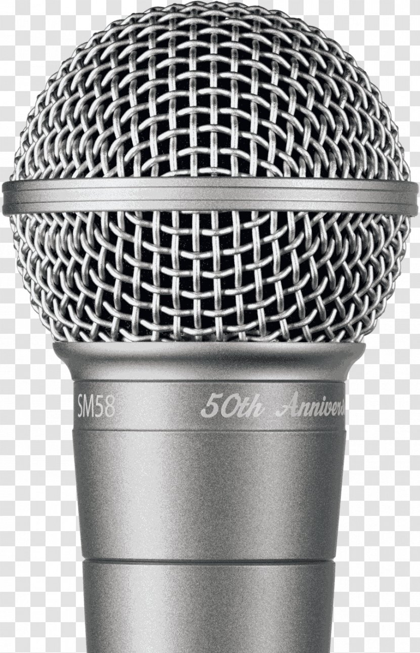 Shure SM58 Microphone SM57 Beta 58A Transparent PNG