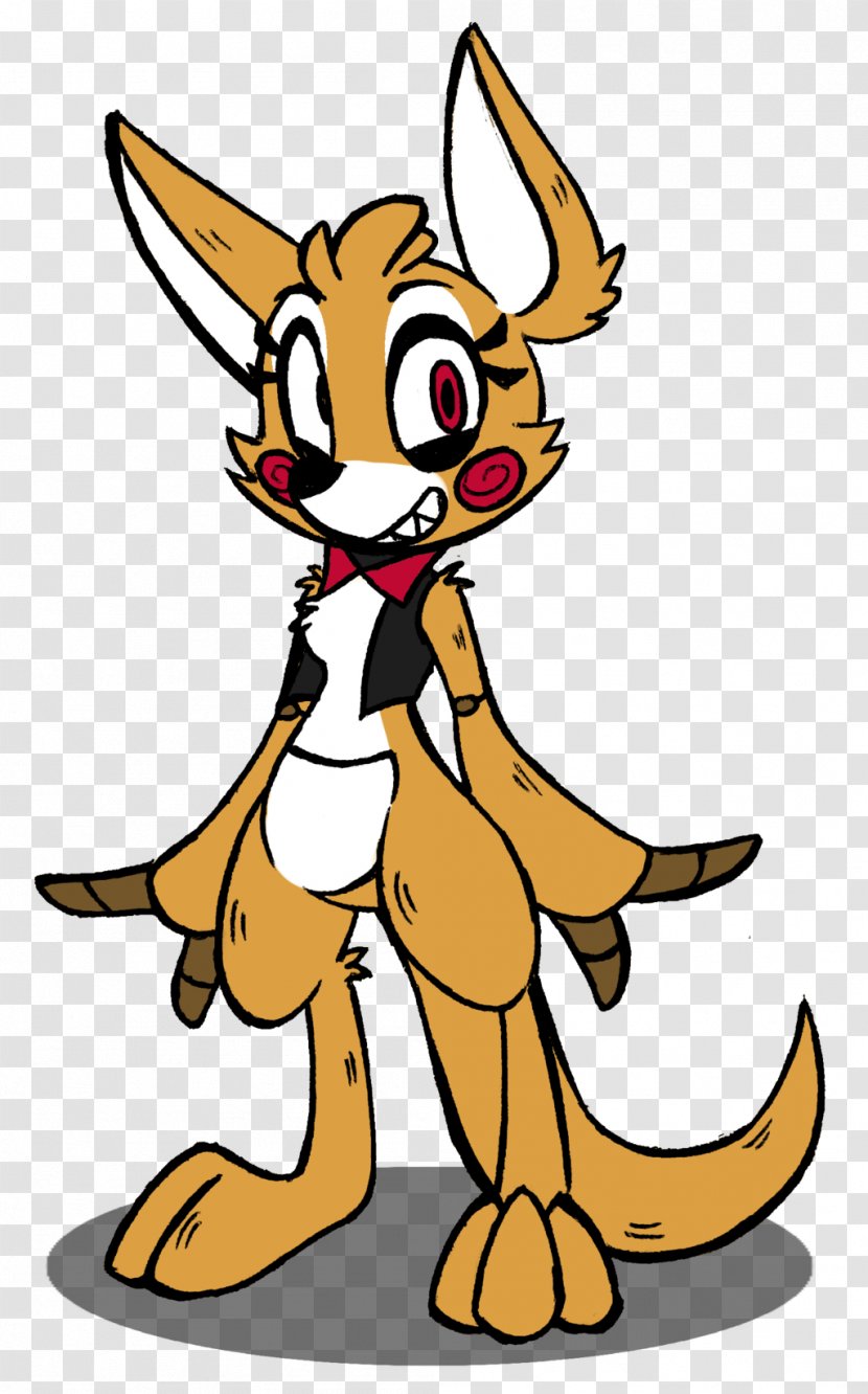 Macropodidae Five Nights At Freddy's Kangaroo Meat Tail - Red Fox Transparent PNG