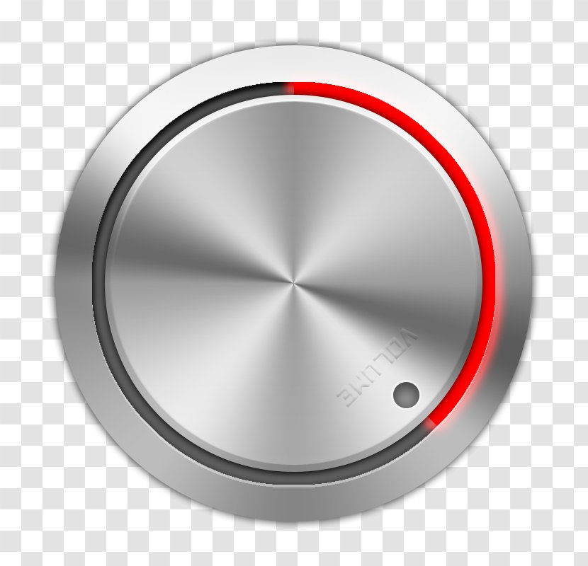 Volumeknop Button - Computer Software - Volume Transparent PNG