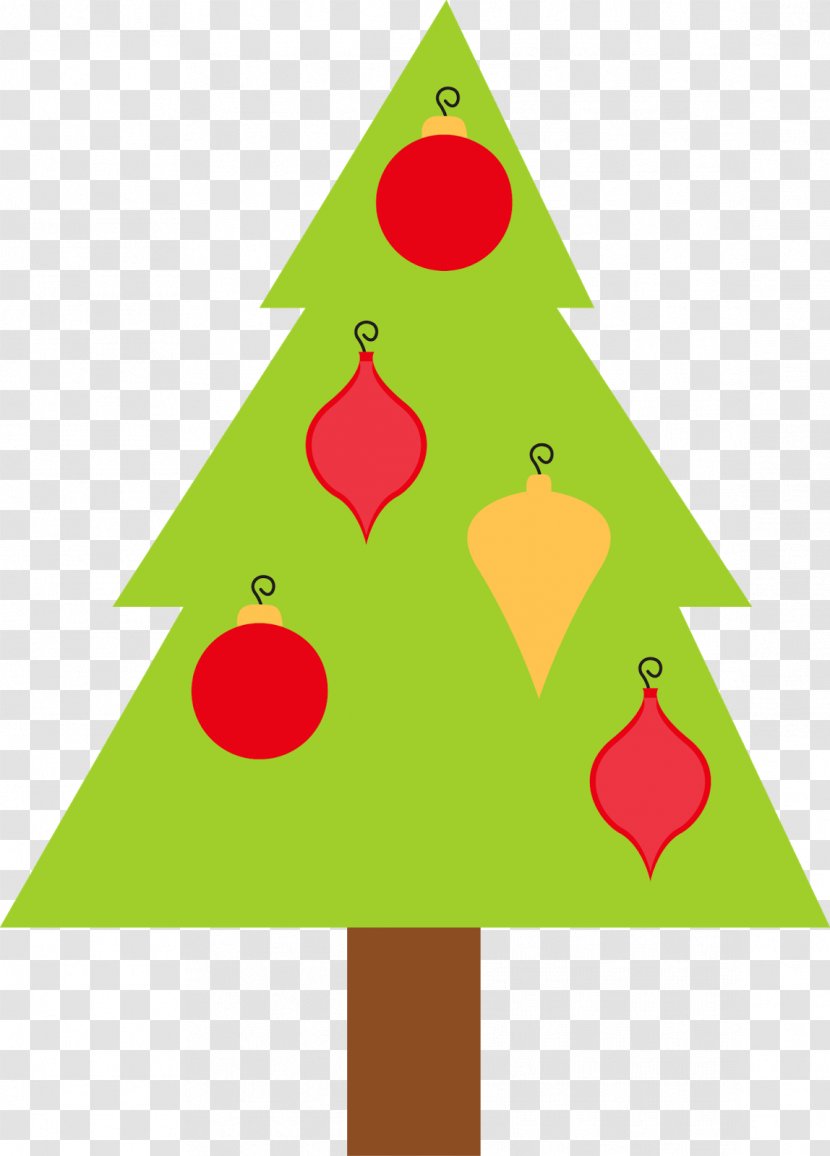 Christmas Tree Triangle Area Clip Art - Cone - Childlike 12 0 1 Transparent PNG