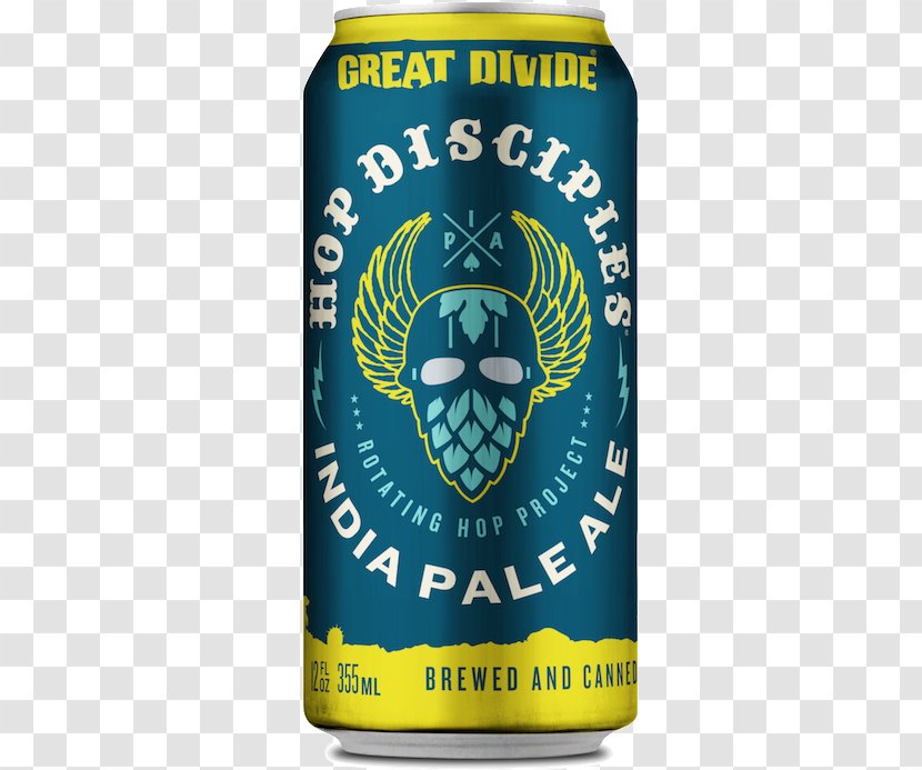 Great Divide Brewing Company India Pale Ale Beer Denver Brewery - Beverage Can Transparent PNG