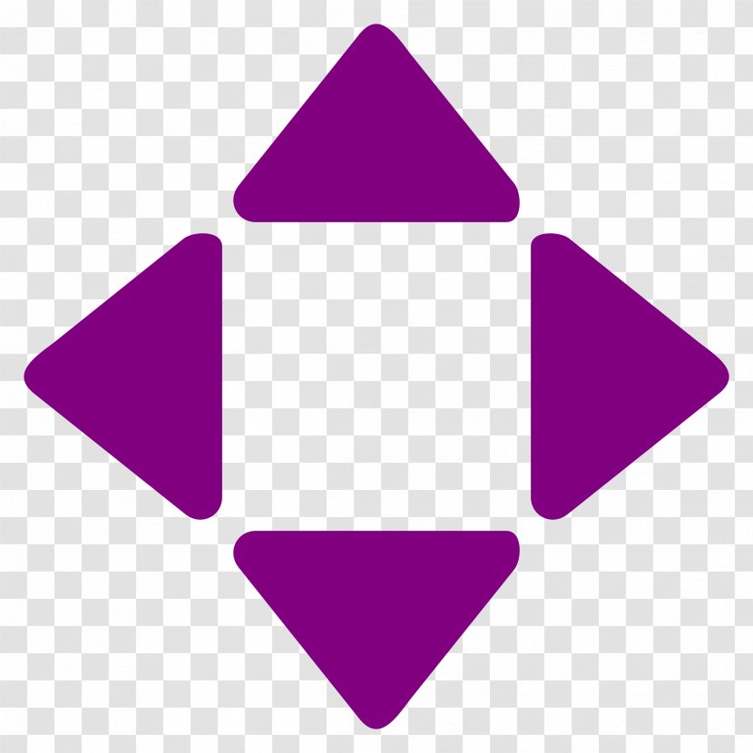 Arrow Clip Art - Purple Transparent PNG