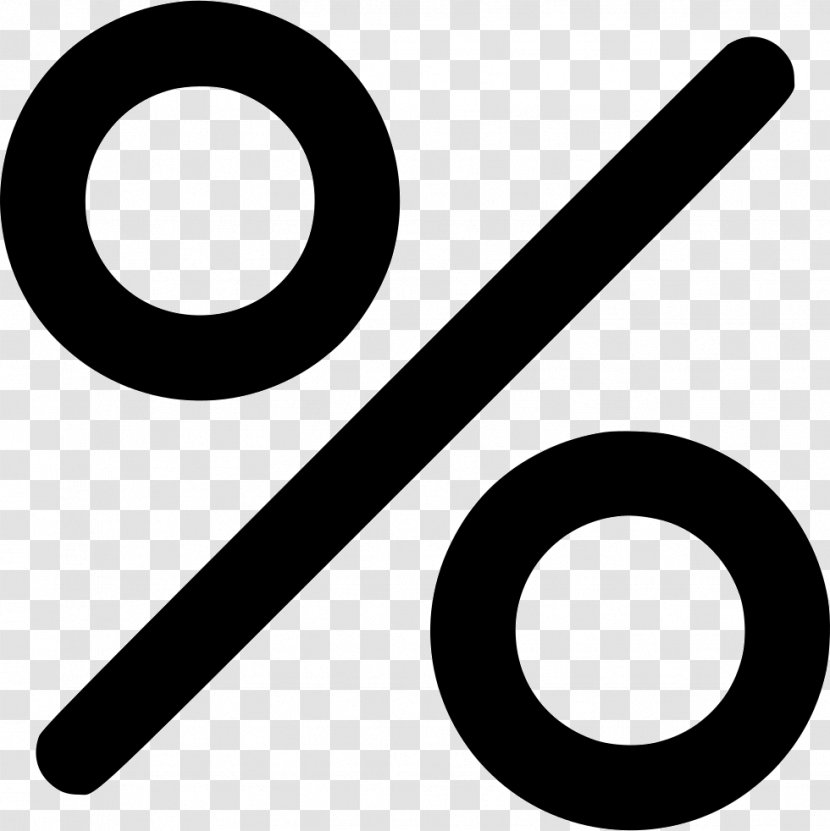 Percent Sign Percentage Symbol Transparent PNG