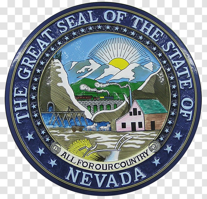 Carson City Seal Of Nevada Great The United States Urban Seed Inc. U.S. State - Law Transparent PNG