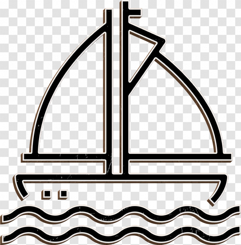 Summer Icon Boat Icon Yatch Icon Transparent PNG