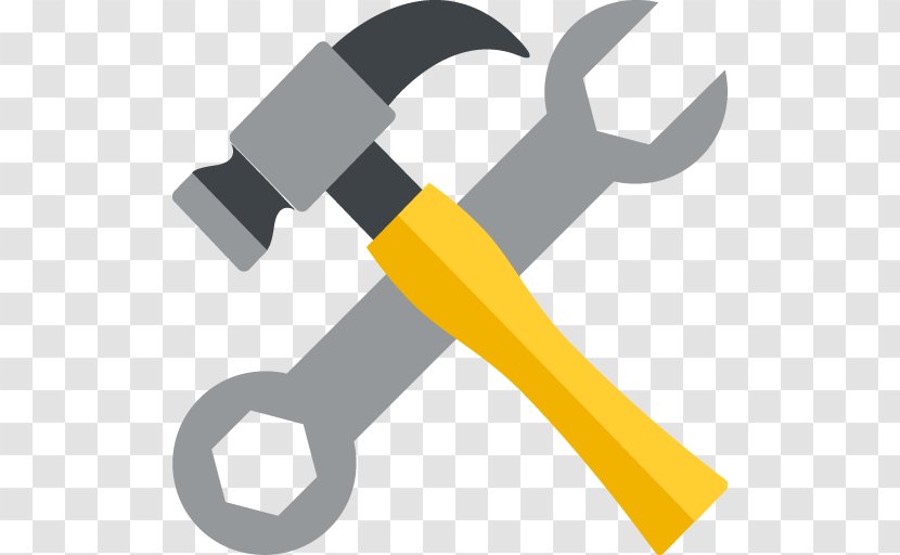 Emoji Spanners Tool Hammer Text Messaging - Emoticon Transparent PNG