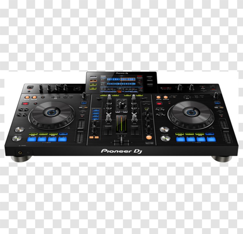 Pioneer XDJ-RX DJ XDJ-RX2 Disc Jockey Controller - Cartoon - Dj Console Transparent PNG