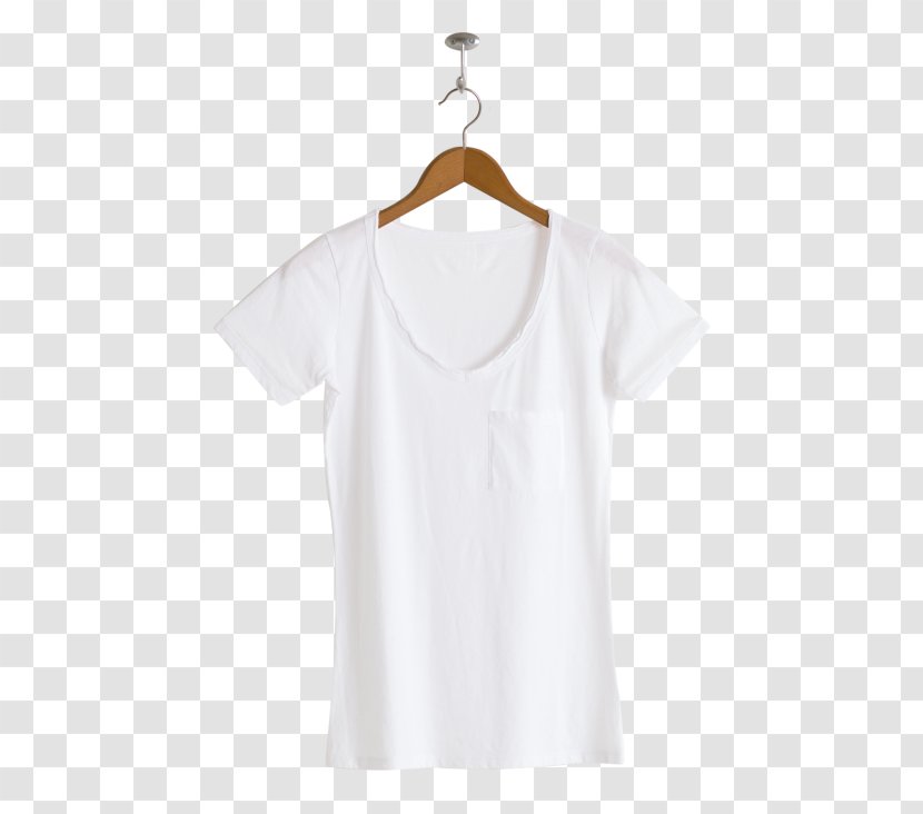 Sleeve T-shirt Clothes Hanger Blouse Neck - Collar Transparent PNG