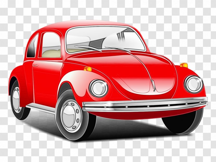 Classic Car Background - Volkswagen Group - Compact Transparent PNG