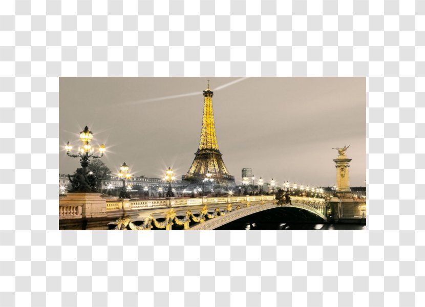 Eiffel Tower Landmark Golden Gate Bridge Landscape Czech Koruna - New York City Transparent PNG