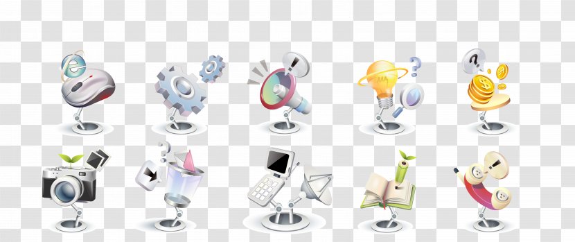 Computer Mouse Three-dimensional Space High Tech Icon - Vector Speaker Transparent PNG