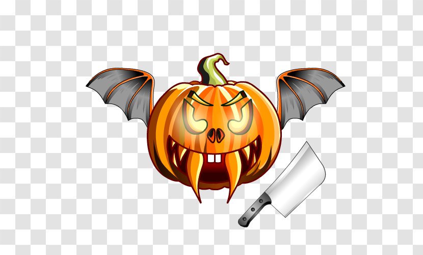 Jack-o'-lantern Illustration Clip Art Halloween Character - Cartoon - Ahhh Background Transparent PNG
